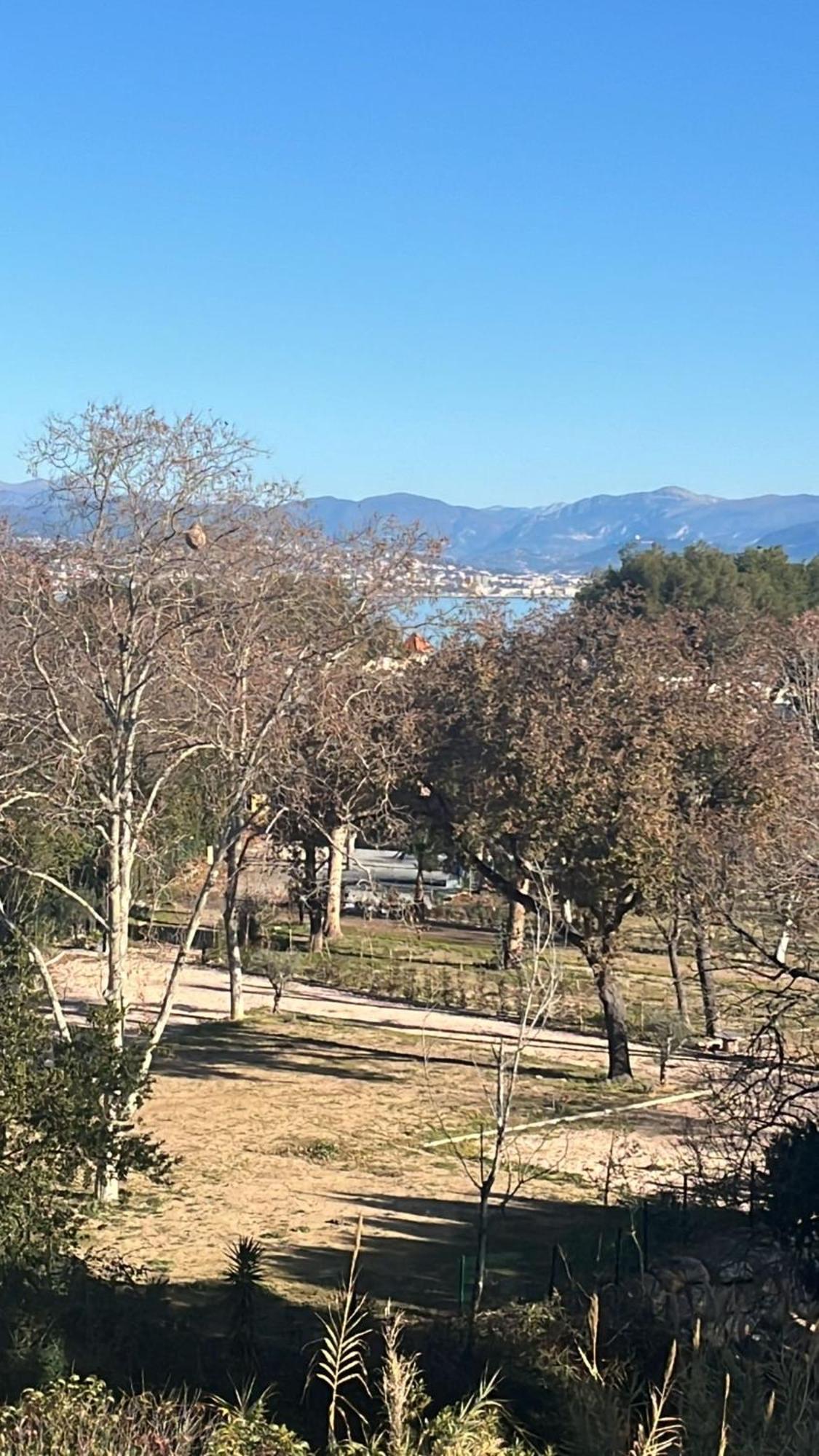 Appartement Vue Mer Acces Plage Antibes Exteriör bild