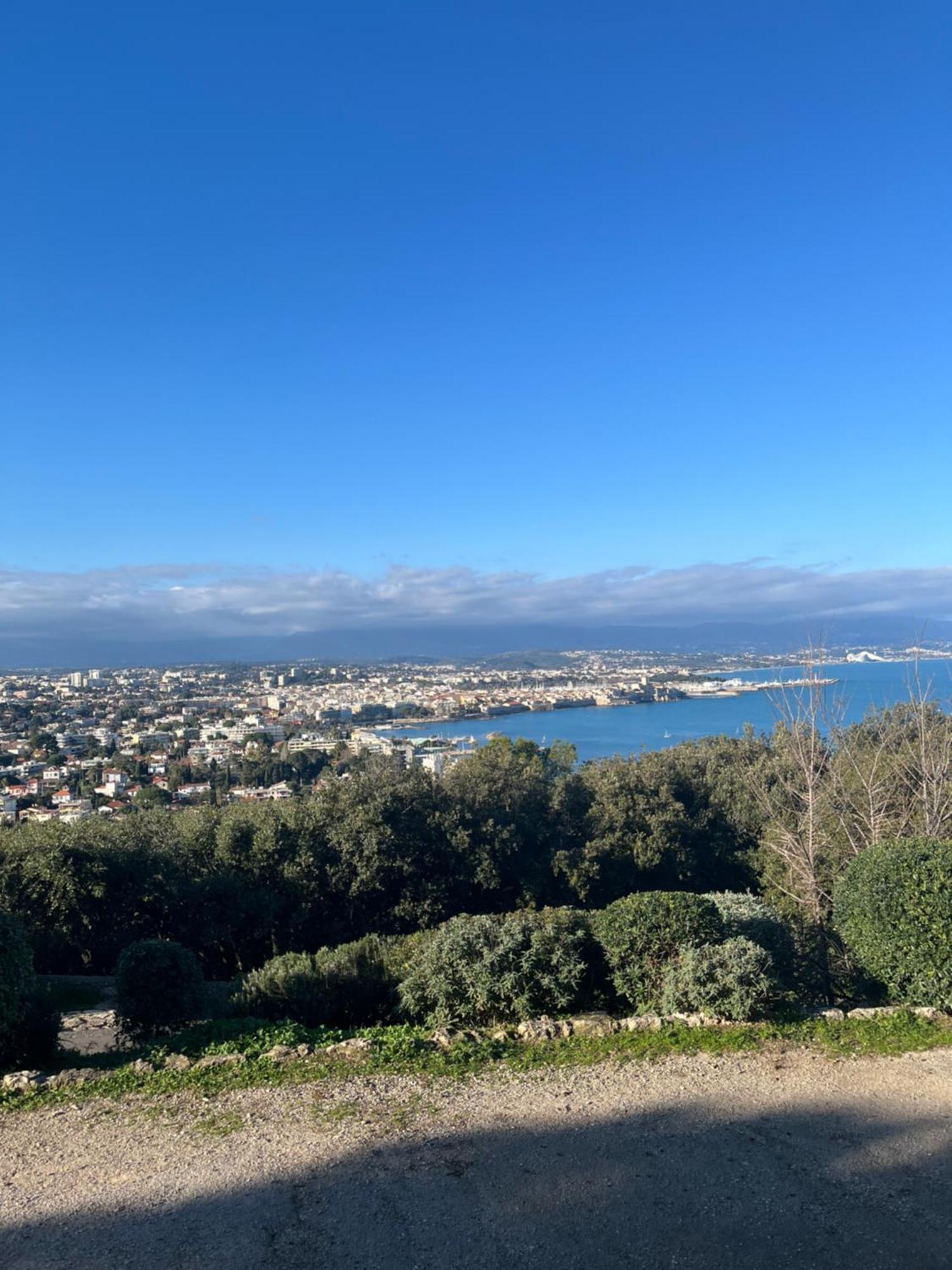 Appartement Vue Mer Acces Plage Antibes Exteriör bild