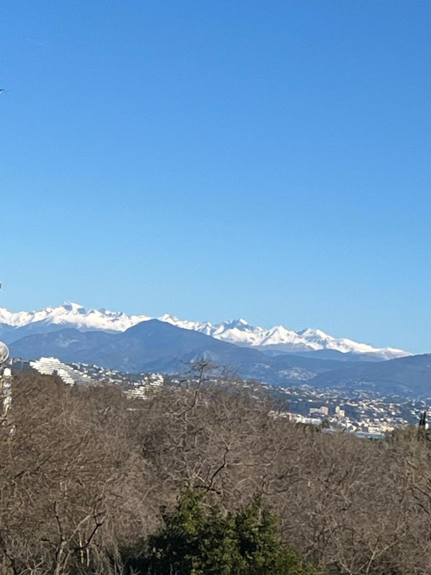 Appartement Vue Mer Acces Plage Antibes Exteriör bild